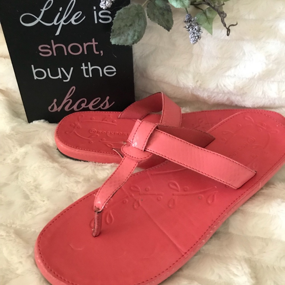 Rockport sandals.